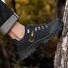 Men's Outdoor Hiking Shoes Low Top Lace Up Non-slip Casual Sneakers Trekking Running Sneakers For Spring/Autumn