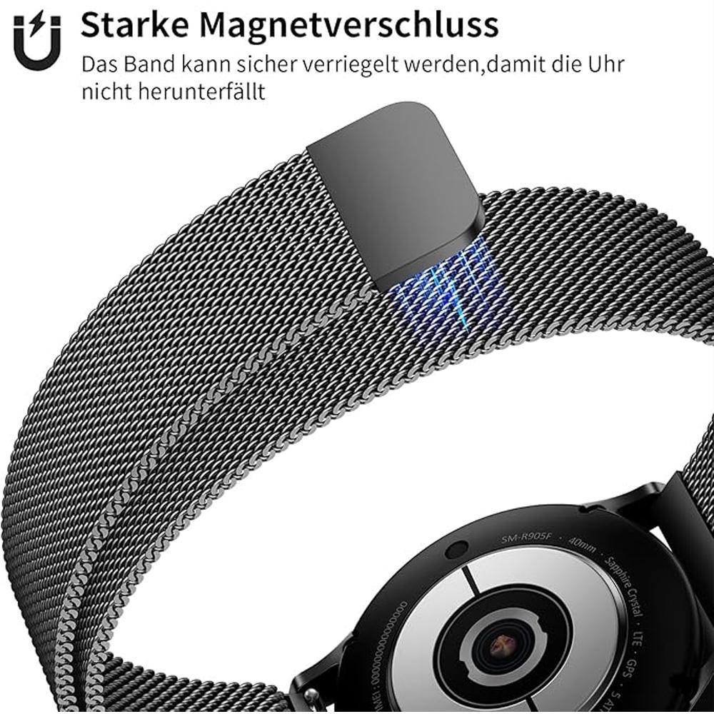 20mm/22mm Band for Samsung Galaxy watch 6/FE/7/4/5/Pro/6 classic/Gerar S3 correa bracelet for Garmin/Amazfit/HUAWEI watch Strap