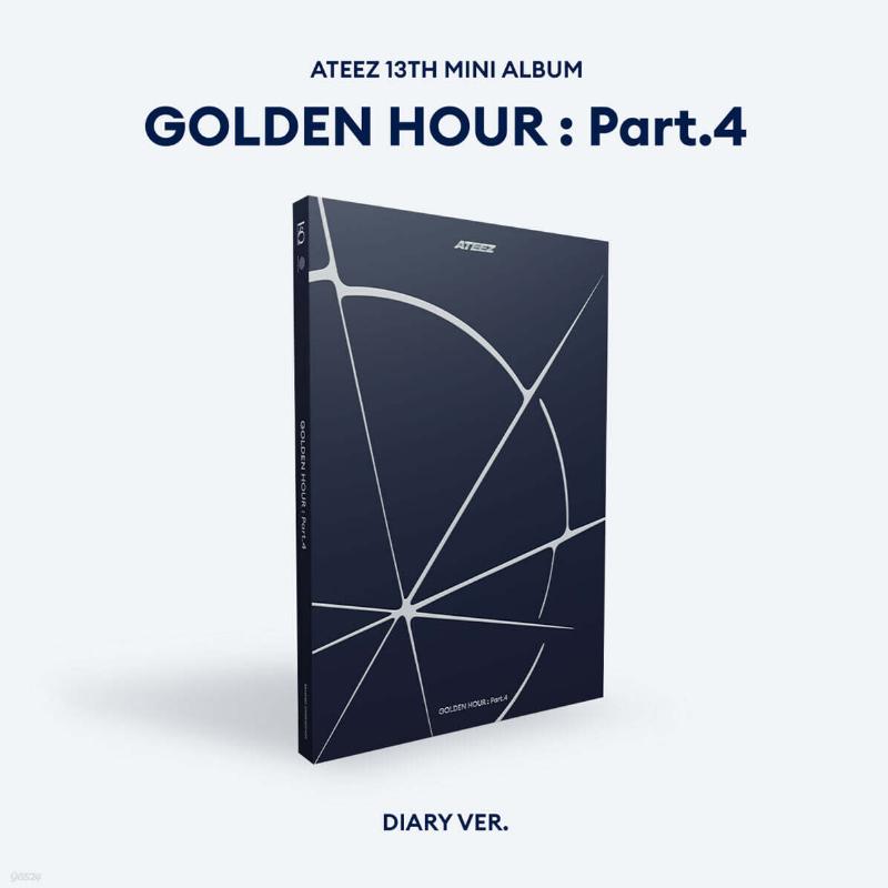 ATEEZ 13th Mini Album [GOLDEN HOUR : Part.4] (A / DIARY / Z Ver.) + Store Exclusive Benefits