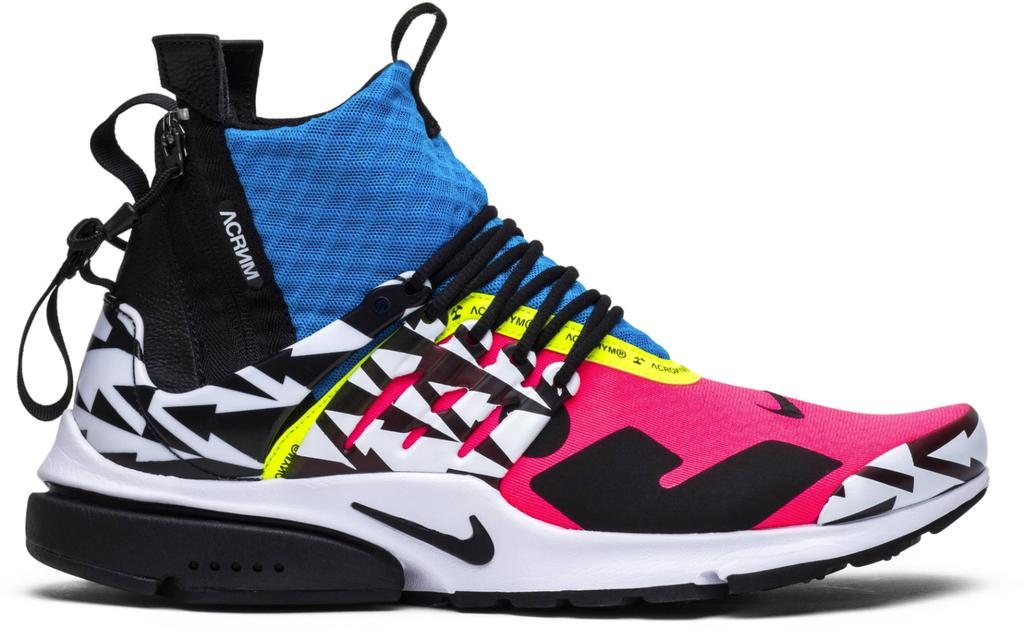 AH7832-600 ACRONYM A Nike Air Presto Mid "Hyper Pink" (Men's)