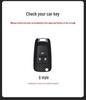 Suede Car Key Cover for Buick and Chevrolet Folding Keys