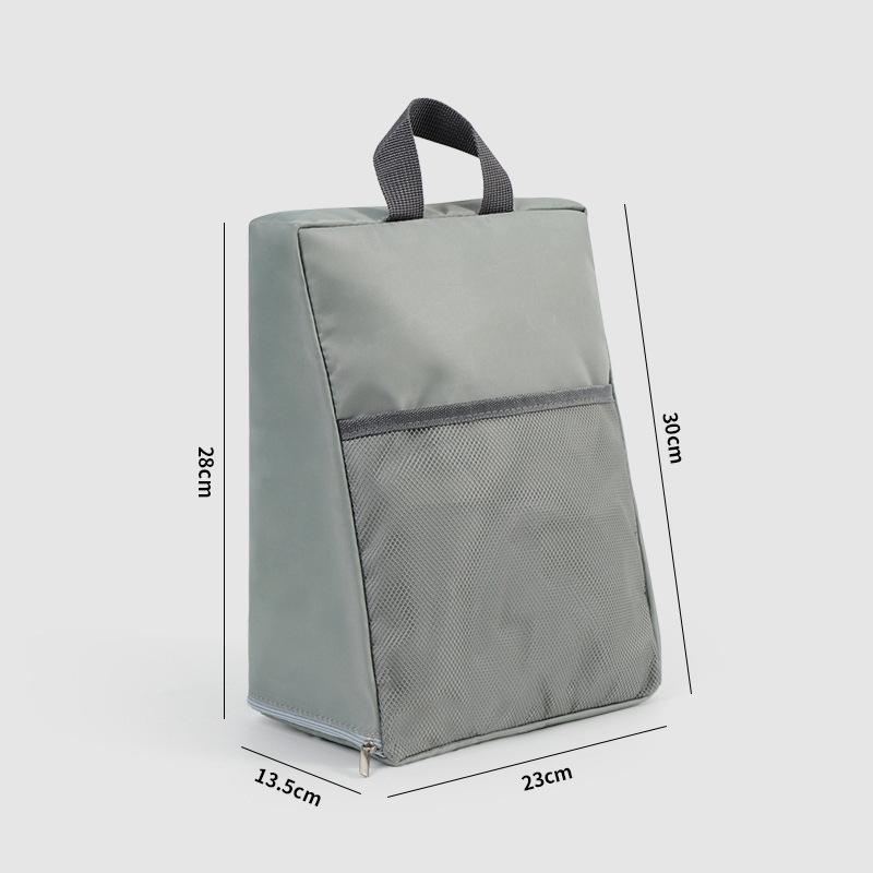 Travel Clothing Storage Bag Shoe Bag Outdoor Sports Portable Shoe Bag Dustproof and Waterproof Foldable Storage Bag серый