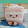 Charming Plush Triangle Cake Keychain Colorful Soft Toy For Sweet Girls And Bags
