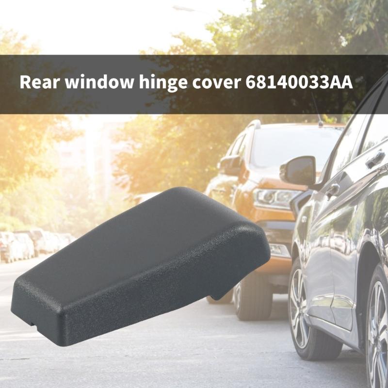 Upgrades ABS Liftgate Glass Hinge Protectors Left Side Replacements 68140033AA Rear Hinge Cover Guards for Automotives
