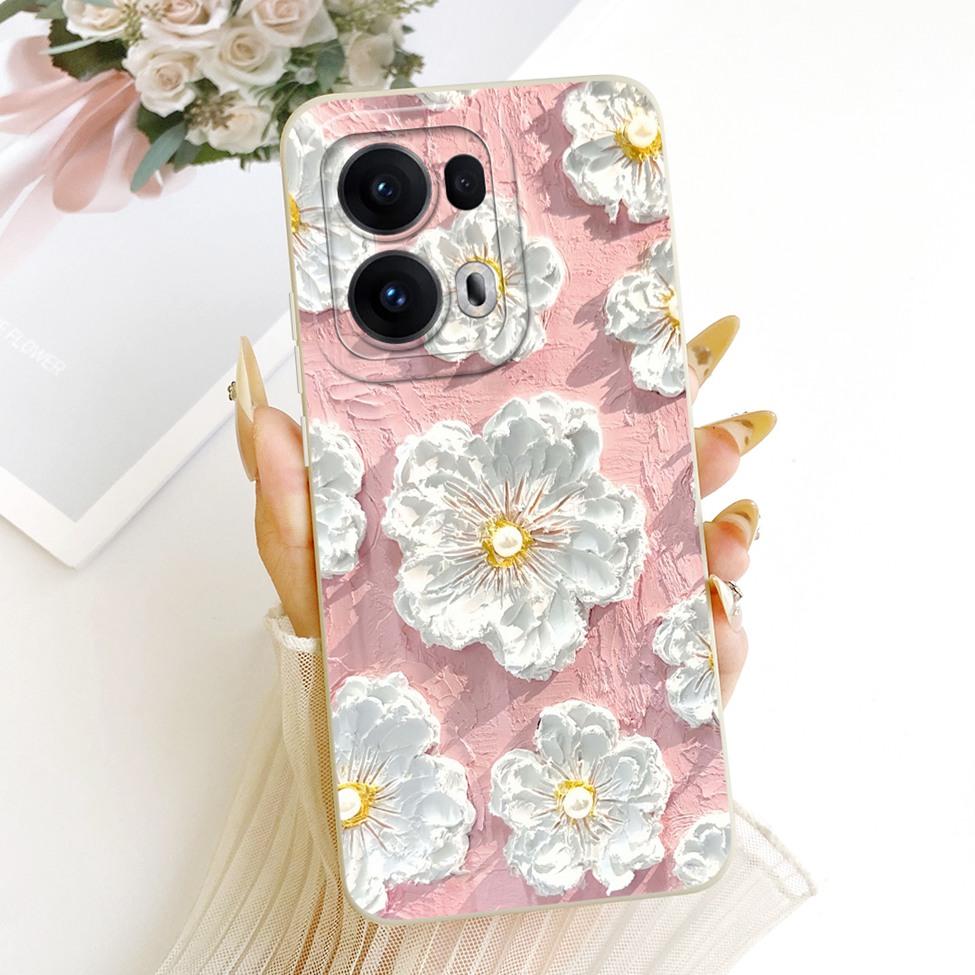 For Oppo Reno 13 Pro Case Silicone Luxury Fashion Cool Kawaii Cute Painted Cover For Oppo Reno13 Pro CPH2697 PKK110 Casing