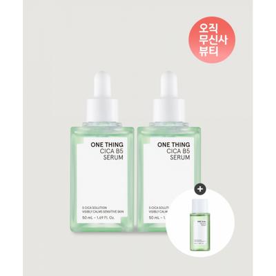 Onething [2er-Pack] Cica B5 Serum 50ml 2+ [kostenlos] Toner 30ml