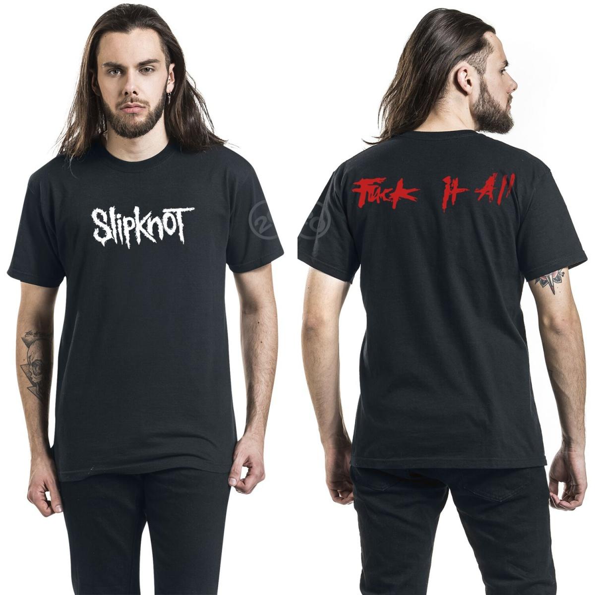 Rare Slipknot Graphic Cotton Tshirt Unisex Summer Short Sleeve Fashion Brand Tee Luxury Casual Vintage Tees L