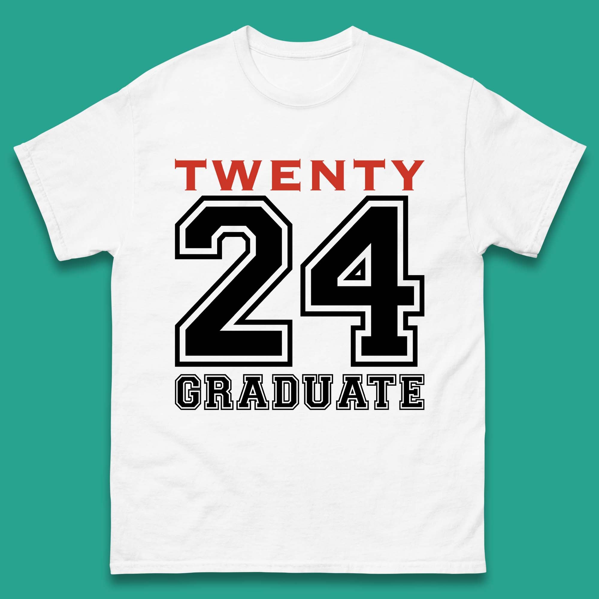 2024 Graduate Mens Mens T Shirt Womens Tops Tees 2XL