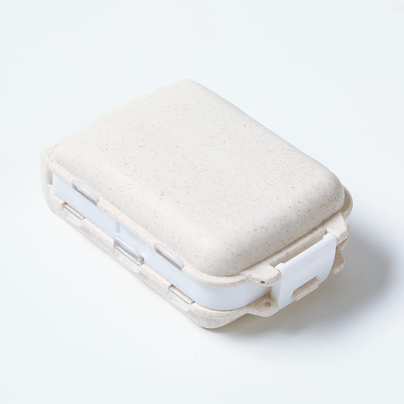 New Portable Weekly Pill Organizer 8 Grids Medicine Pill Box Small Travel Vitamin Cases Container Storage Tablet Fish Oils Tools
