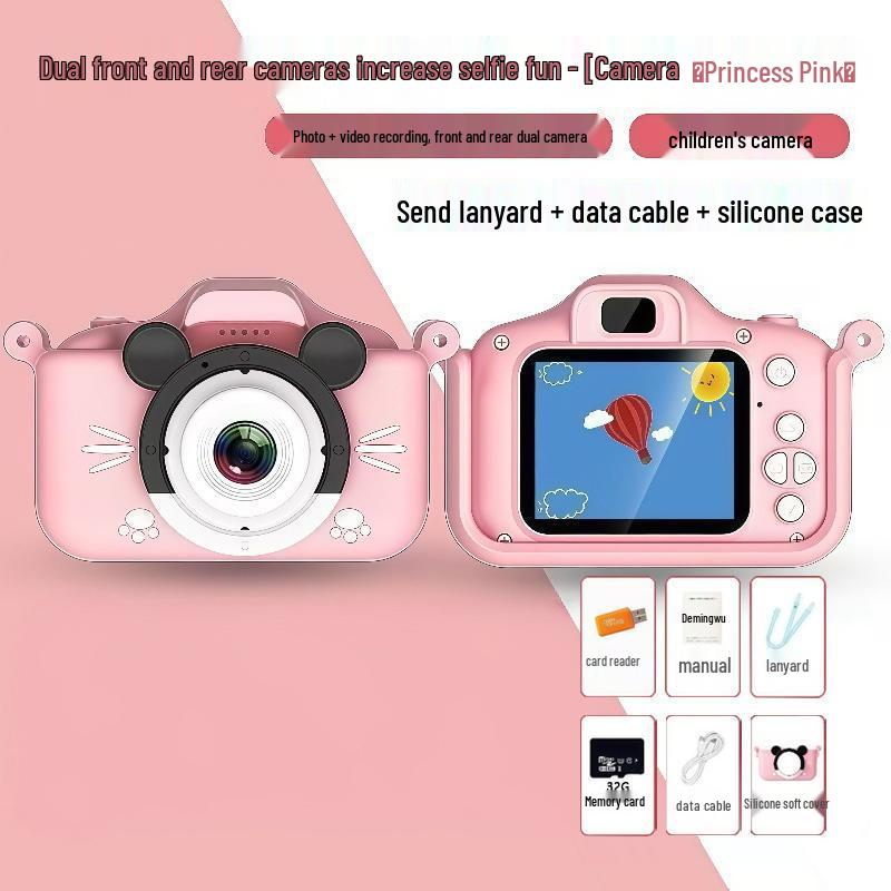 Kids' Educational Ultra-High Pixel Camera Toy for Photos & Videos - X2-MQ