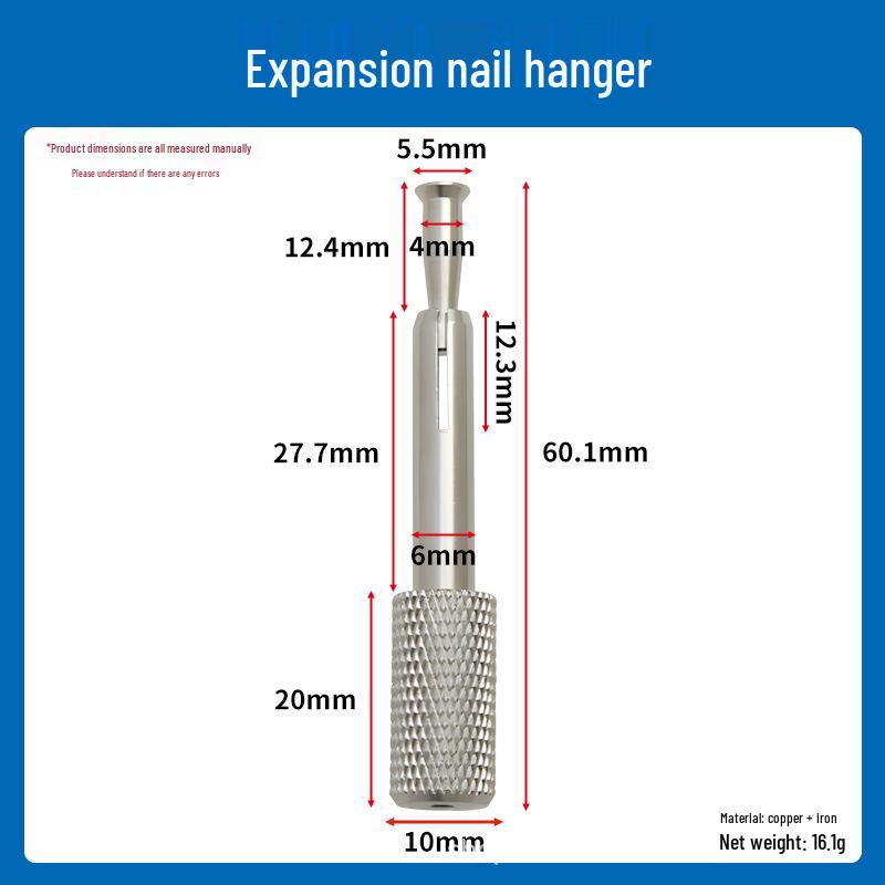 

304 Stainless Steel Knurled Expansion Bolt with Sign Steel Wire Rope and Pull-Explosion Feature for Secure Hanging