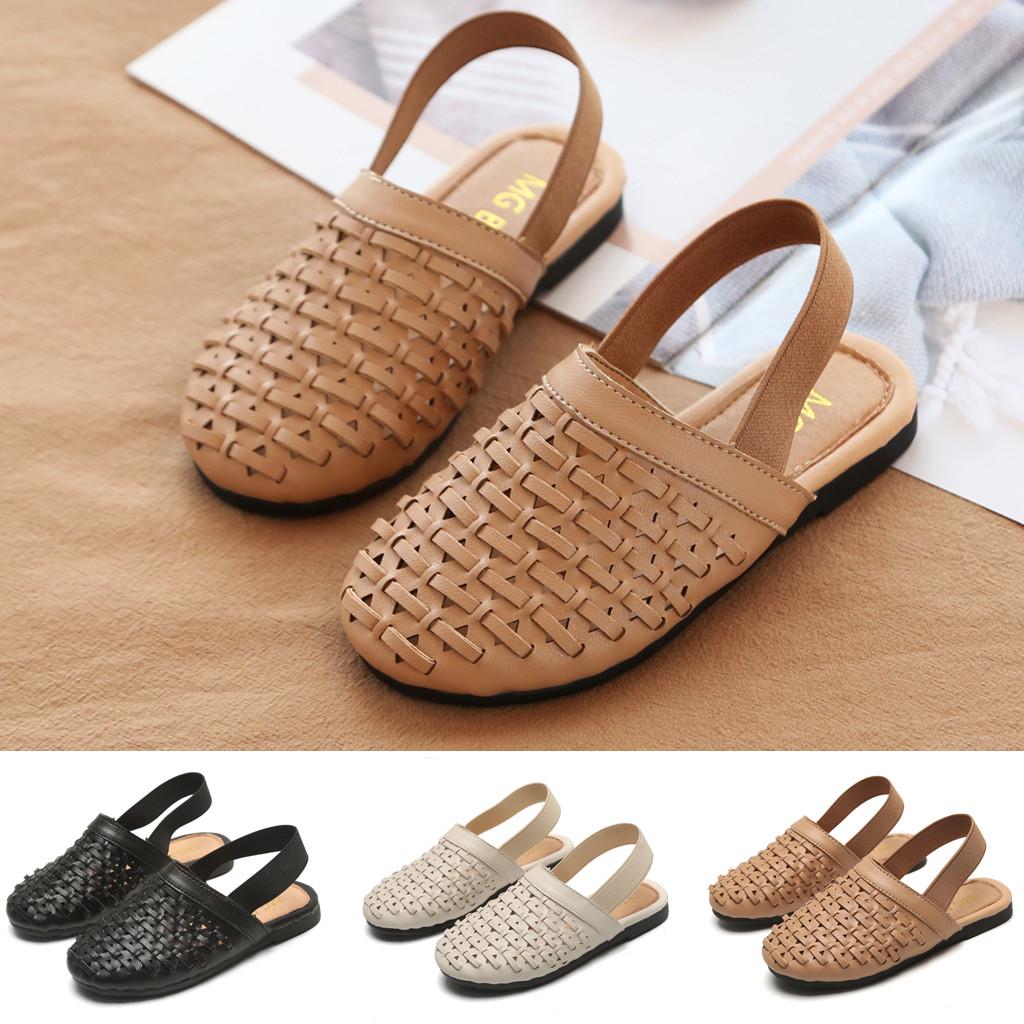 

Модная римская обувь для маленьких детей, летние повседневные сандалии для девочек, обувь для девочек