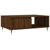 VidaXL Table basse chêne marron 90x60x35 cm bois d'ingénierie 827059