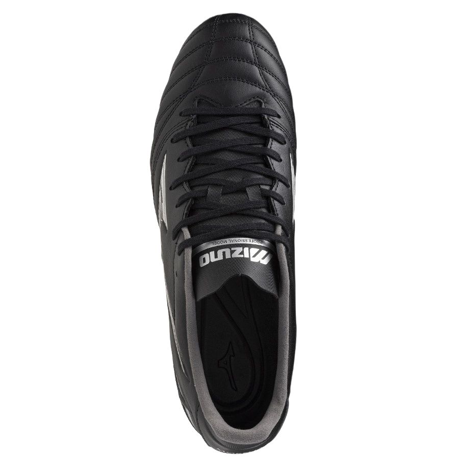 Mizuno Morelia Neo Iv Pro Comfortable Versatile Non-Slip Durable Soccer Shoes Unisex Sneakers Black P1GA243403