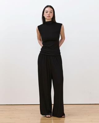 Mualeumuseu Lea Wide Pants [Black]