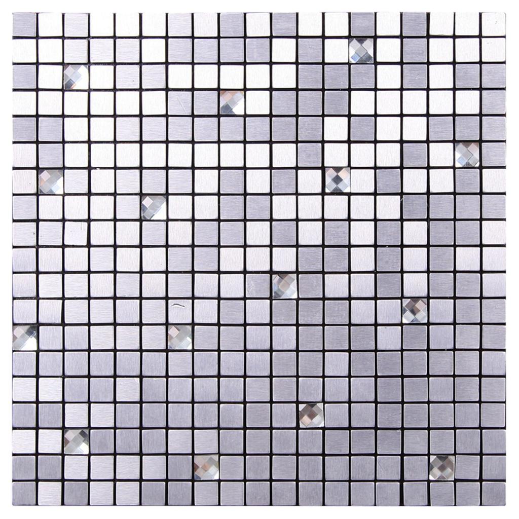 Kitchen Mosaic Backsplash Sticker Product Name Silver