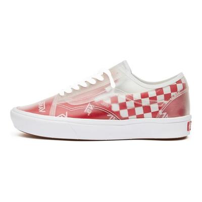 Slip-Skool ComfyCush 'Slip-Skool Block - Red Checker' VN0A4P3E1TY