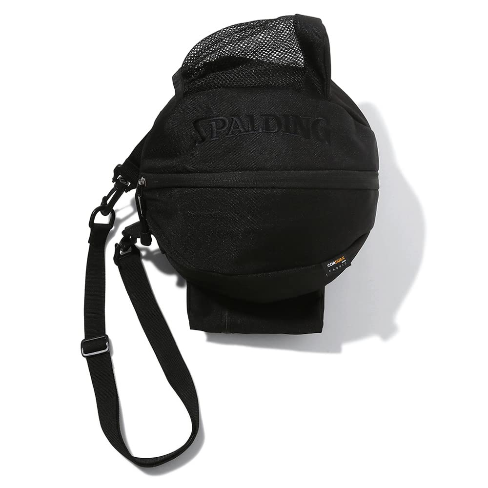 

Spalding Basketball Bag, Ball Bag Pro, Black, 49-005BK, FF