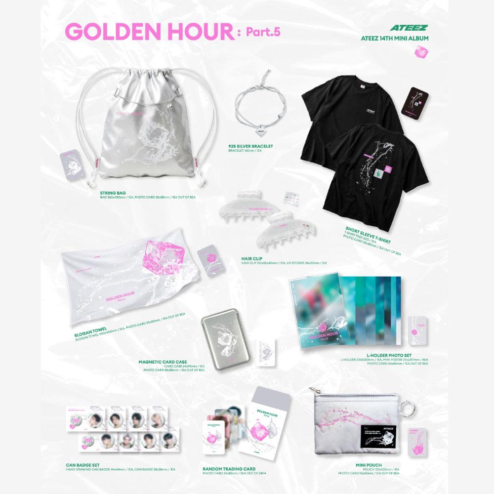 ATEEZ [ORA D'ORO : Parte 5] Merchandise Ufficiale POP-UP (Selezionare l'opzione)
