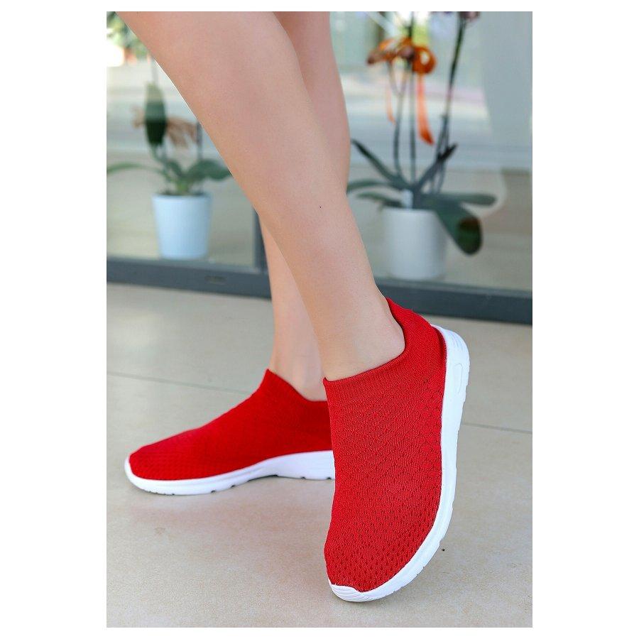 

Женская трикотажная спортивная повседневная обувь без шнуровки