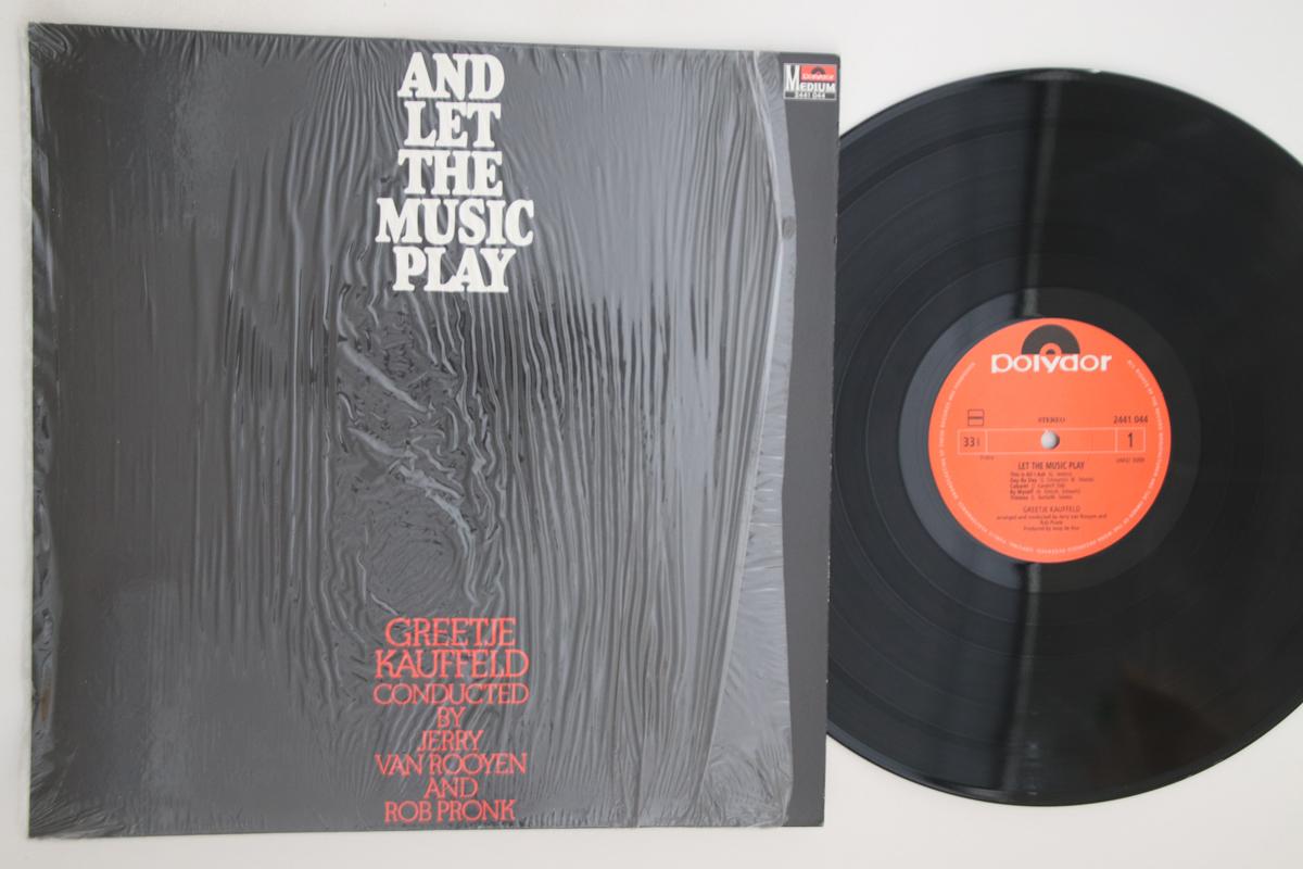 

LP Record GREETJE KAUFFELD - And Let The Music Play 2441044 POLYDOR Japan Jazz Used