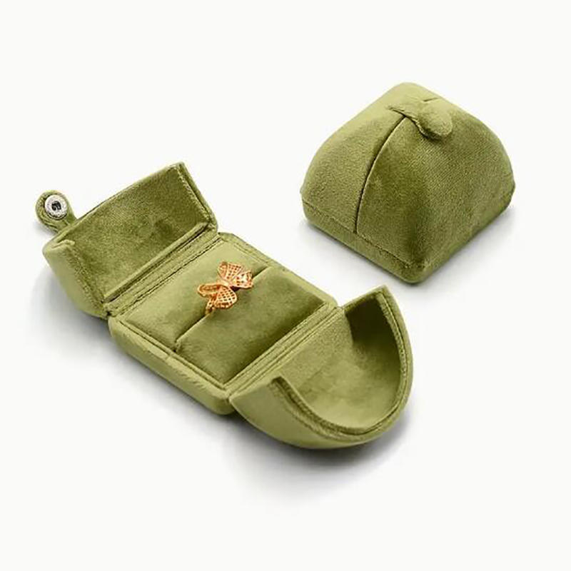 Dual Open Velvet Jewelry Organizer Multi Use Box For Rings Bracelets Necklaces Earrings Wedding Display Jewelry Packaging Box