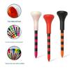 Fengyi Plastic Golf Tees with Soft Rubber Head (100-Pack)