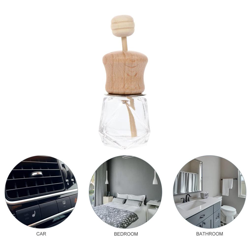 Frcolor Bottle for Car, Set of 3, Aroma , 15ml, Hanging Aroma, Car