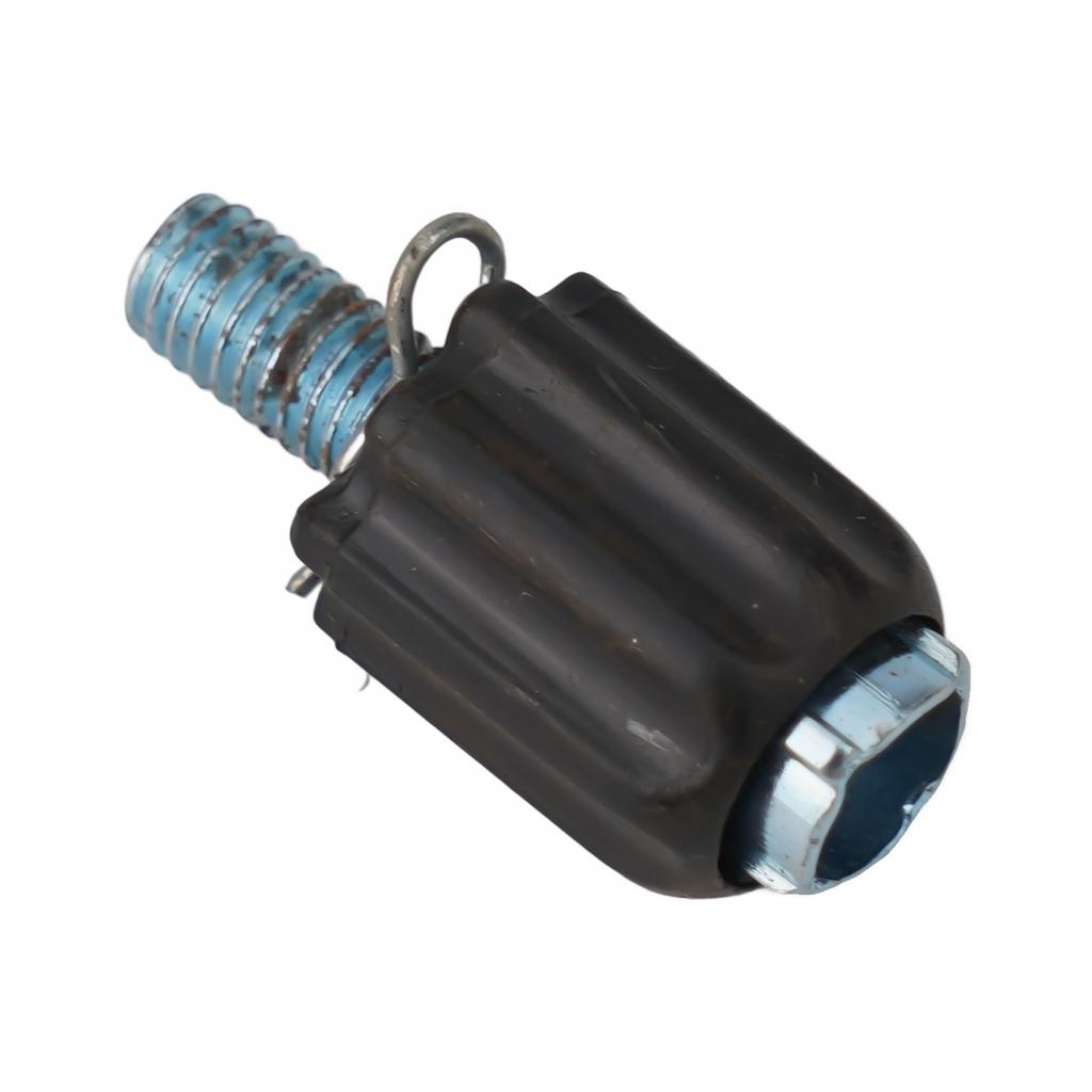 2x Černý seřizovač lanka přehazovačky na kolo se závitem M5, šroub přehazovačky na spodní rámovou trubku, nový