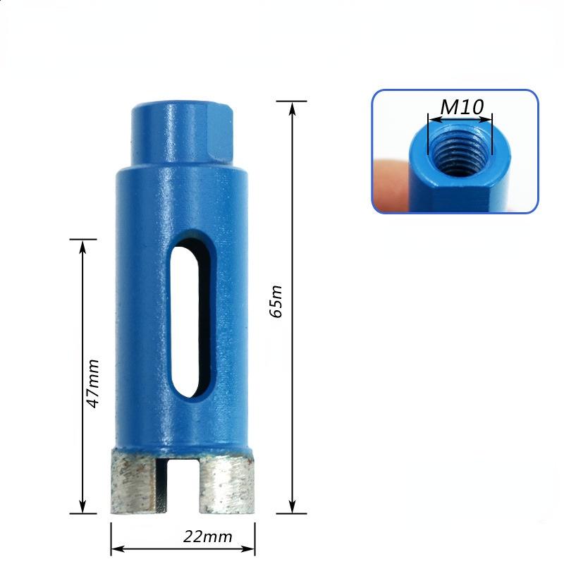 Diamond Hole Saw Drill Bit Set for Concrete Tiles Glassd Cutter Saw Blue Wall Drill Bit M10 Angle Grinder 6-75mm
