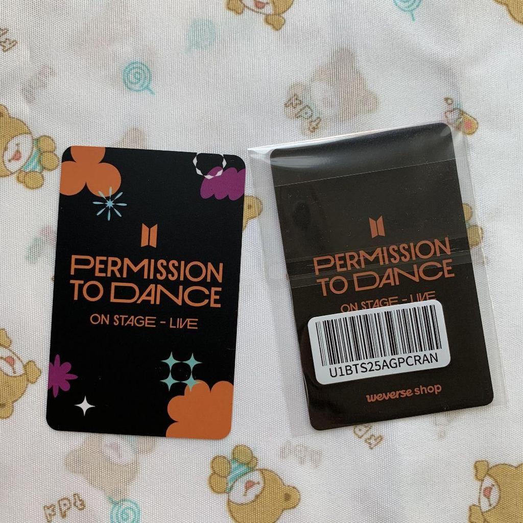 [USED] BTS PTD Jin STAGE-SEOUL USA Target Trading Card