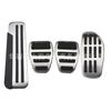 Stainless Steel Non-Slip Accelerator & Brake Pedals for Nissan X-Trail, Qashqai, Kicks