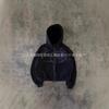 Mens Oversized Hooded Sweatshirt With 3D Graphic Print Retro Streetwear Y2K Style Fall