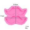 Size Beard Silicone Mold Eight-figure Beard Chocolate Fondant Wedding Banquet Gentleman Modeling Baking Decoration Mold