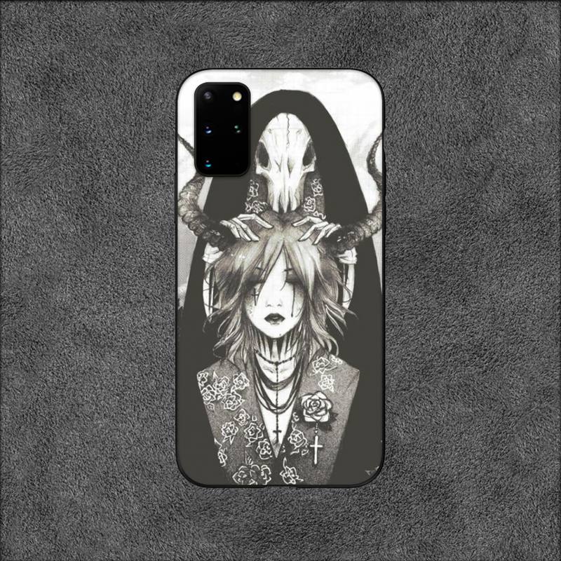 The GazettE Art Anime Pouzdro na telefon pro Samsung Galaxy S10 S20 S21 Note10 20Plus Ultra Shell