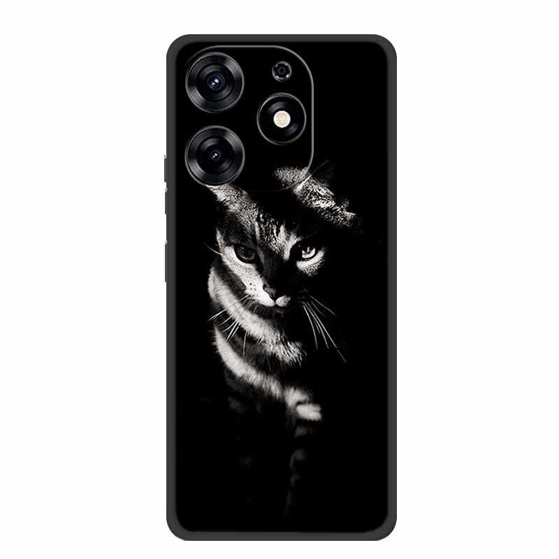 For Tecno Spark 20 Pro Case Spark20 Pro Coque Black Silicone Soft Back Cover For Tecno Spark 10 Pro Ki7 Phone Case Spark10 Pro