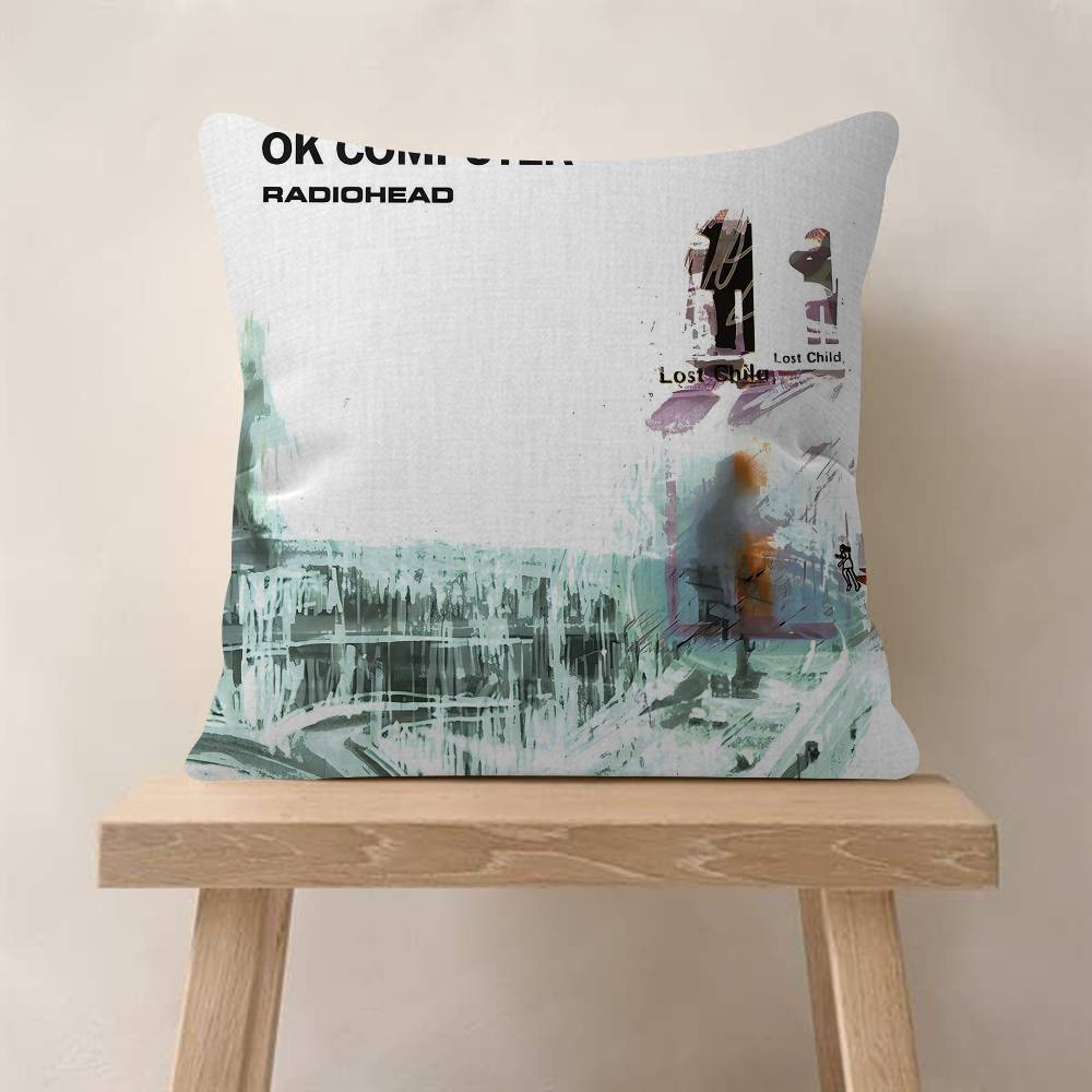 Aphex TTwin DJ Retro Pillow Anime Pillow Sofa Bed Head Pillow Cover Cushion Cover Fashion