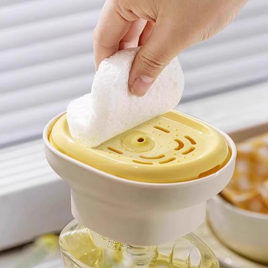 Multi-purpose Detergent Presser Dishwashing Liquid Press Pump Head Kitchen Bathroom Laundry Liquid Detergent Bottle Press Soap Dispenser