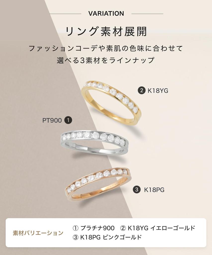 LEGAN Half Eternity Ring with Rail Size 7 10 pt900 Natural Diamond Engagement Wedding Ring for Made in Japan Setting, Platinum, [0.3ct / Stones],
