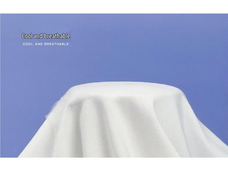 Women's Bamboo Cotton Ruffle-Sleeve T-Shirt - Summer 2025 Round Neck Breathable Top