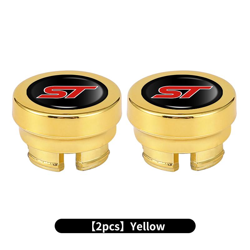 For Ford 1/2PCS Car Logo Cigarette Lighter Dust Plug Button Socket Protective Cover Escort KA Flex Everest KA Expedition Falcon APQ1