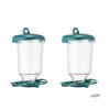 2X Window Bird Feeder With Strong Suction Cup, Removable Hanging Wild Bird Feeder