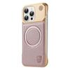 For iPhone 16 Pro Aromatherapy Case Compatible with MagSafe Borderless Heat Dissipation Leather+PC Phone Cover