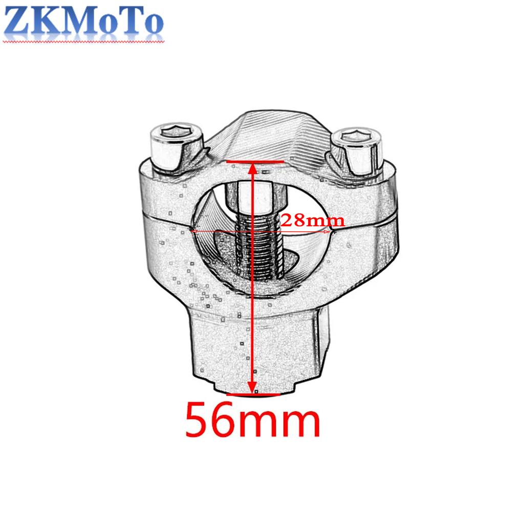 Motorcycle 1 1/8" 28MM Handlebar Risers Bar Mount Clamp For KTM SX SXF EXC XCW XCFW EXCF 125 150 200 250 300 350 450 500 525 530