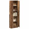 Wardrobe with Shelf Reclaimed Wood Look 55 x 25 x 189 cm Engineered Wood