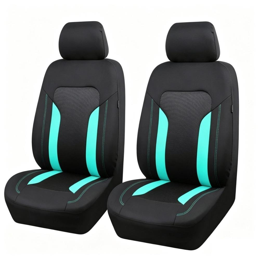 Universal Fit Car Seat Cover Set Gray Mesh 1/2 Seats Cover New Universal Car Seat Covers Sedans