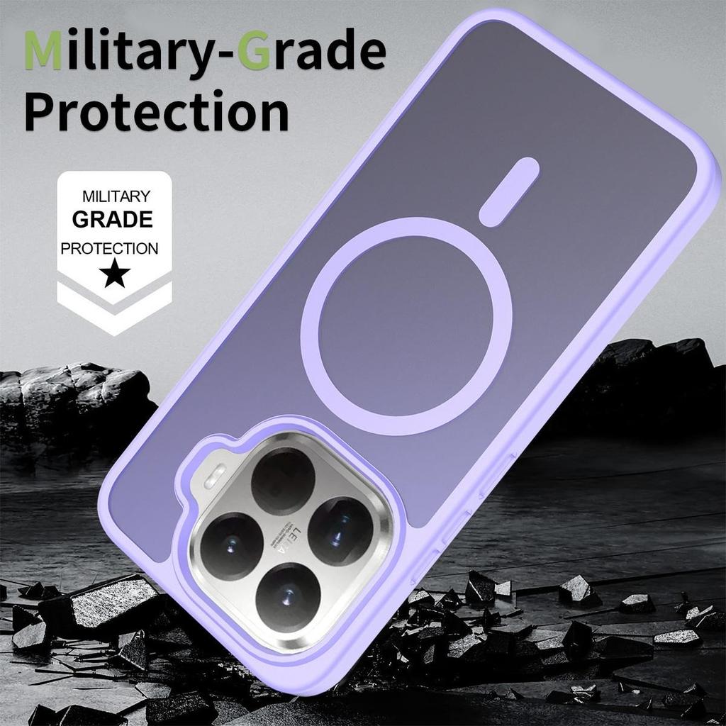 Ultra-Thin N52 MagSafe Compatible Case for Xiaomi 17 Pro Max Redmi Note 15 5G - TPU/PC Silky Smooth Touch Wireless Charging Shockproof Cover