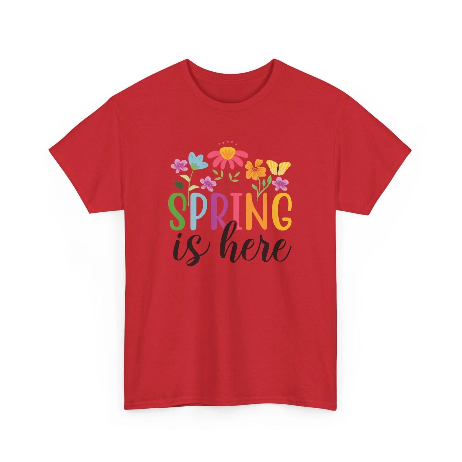 Blooming Garden T-Shirt | Vibrant Spring & Botanical Tee | Spring Is Here Shirt 2XL