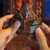 Gothic Dragon Castle Structure Model Detailed Puzzle Decorative for Desk, Adults