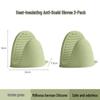 Silicone Heat-Resistant Oven Mitts & Pot Holders